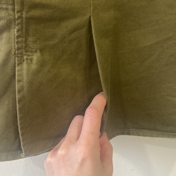 Ralph Lauren Petite Military / Safari Style Short Sleeve Button-Up Top - Picture 9 of 14